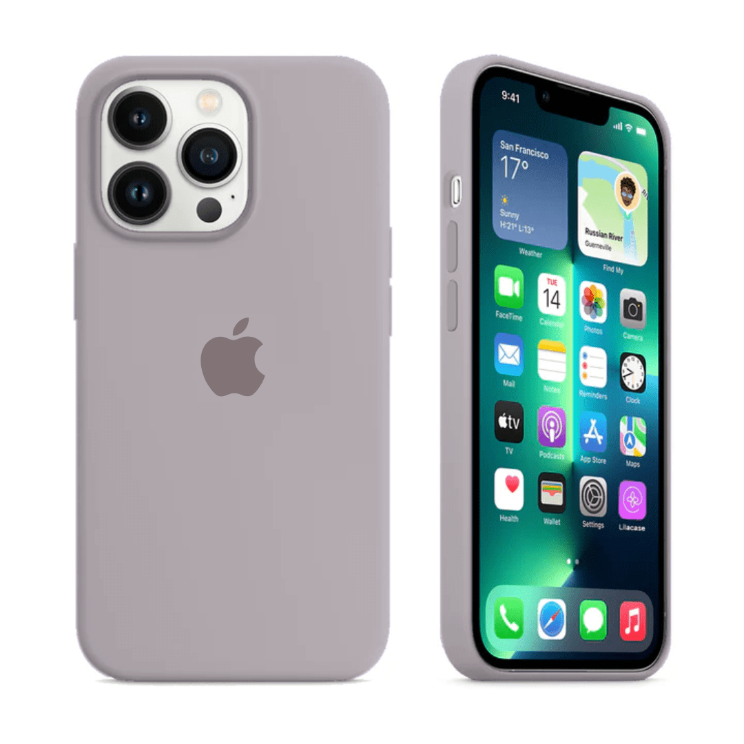 iPhone Silicone Case (Lavender)