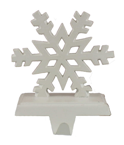 White Snowflake Stocking Hanger