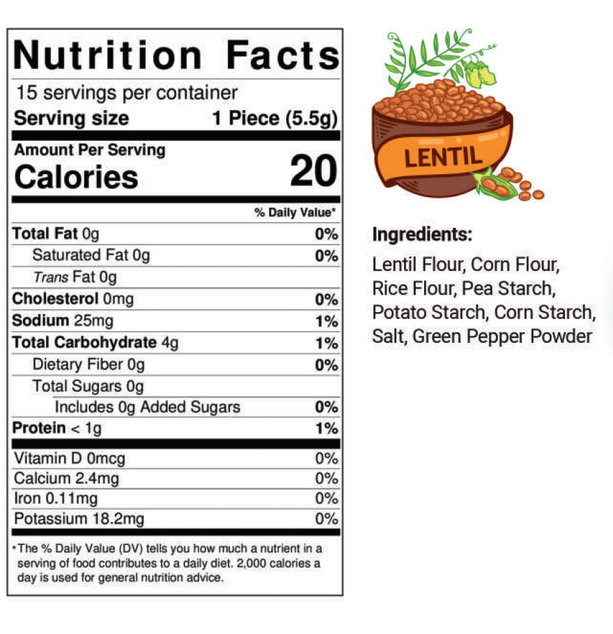 Kim's Lentil Pop