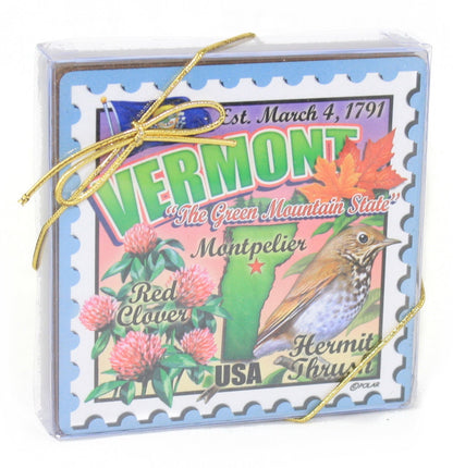 Set of 4 - Vermont Coasters