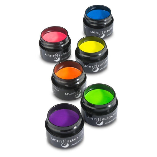 Light Elegance Gel Paint Kit - Neon
