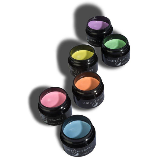 Light Elegance Gel Paint Kit - Pastel