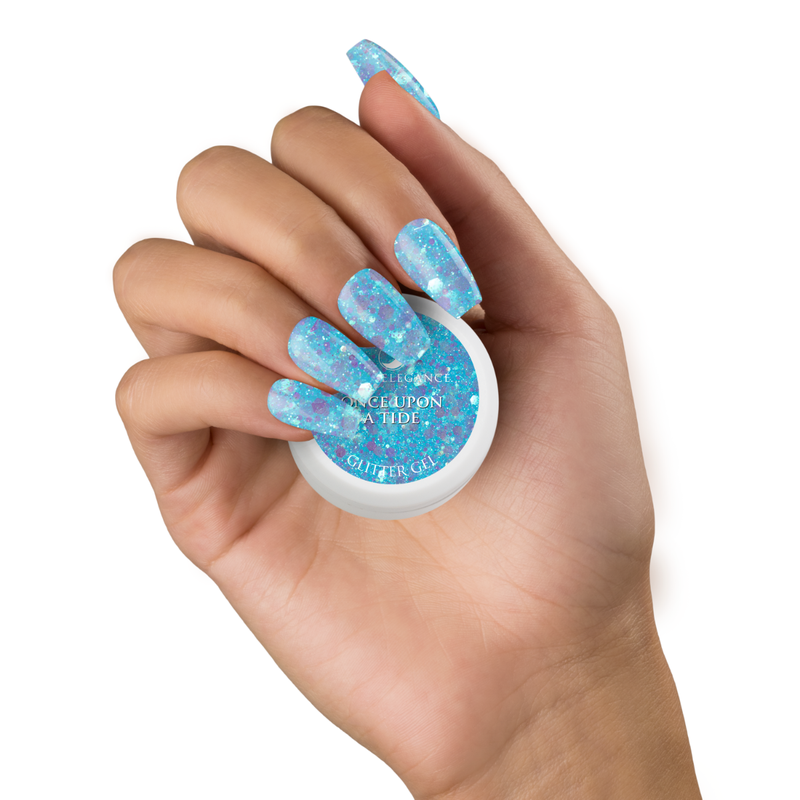 Light Elegance Glitter Gel - Once Upon a Tide