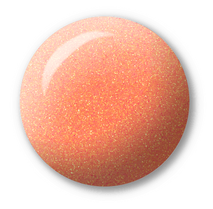 Light Elegance Glitter Gel - Orange Crush