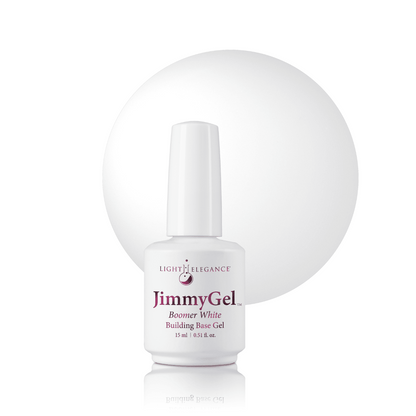Light Elegance JimmyGel Soak-Off Building Base - Boomer White