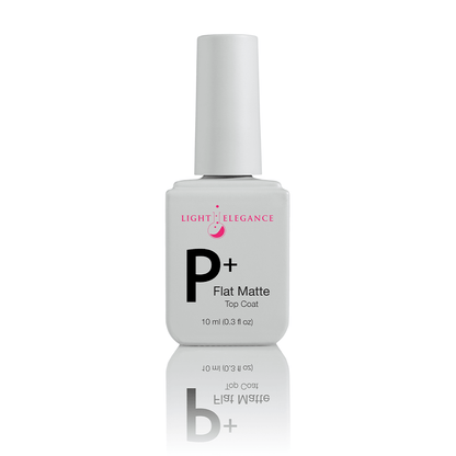 Light Elegance P+ Soak-Off Gel Polish - Flat Matte Top Coat