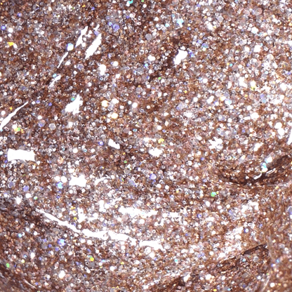 Light Elegance P+ Soak-Off Glitter Gel Polish - Champagne