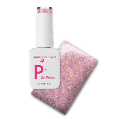 Light Elegance P+ Soak-Off Glitter Gel Polish - My Masterpiece