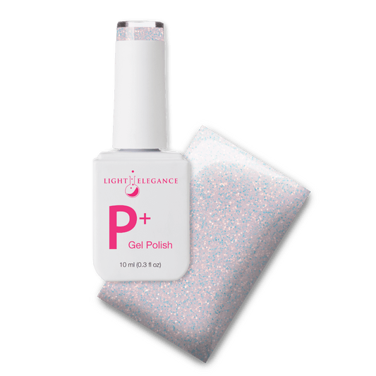Light Elegance P+ Soak-Off Glitter Gel Polish - She's A Star