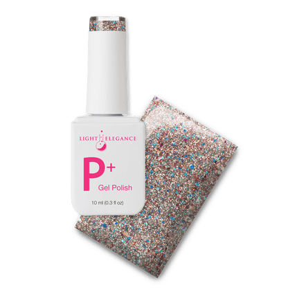 Light Elegance P+ Soak-Off Glitter Gel Polish - The Elvis Pelvis