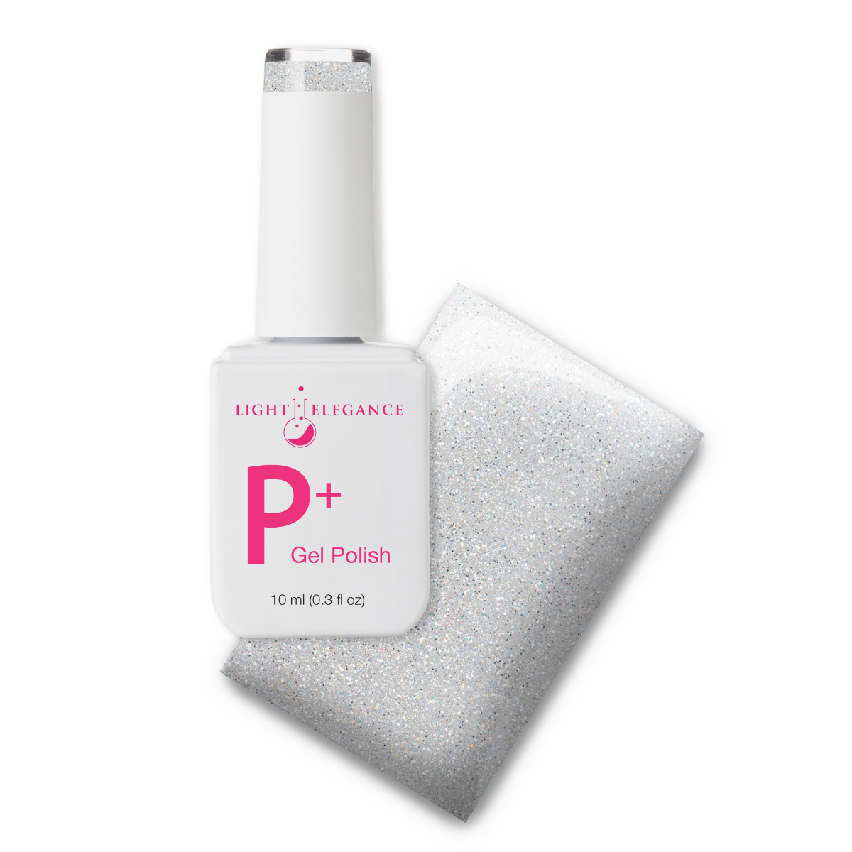 Light Elegance P+ Soak-Off Glitter Gel Polish - Tiny Diamond