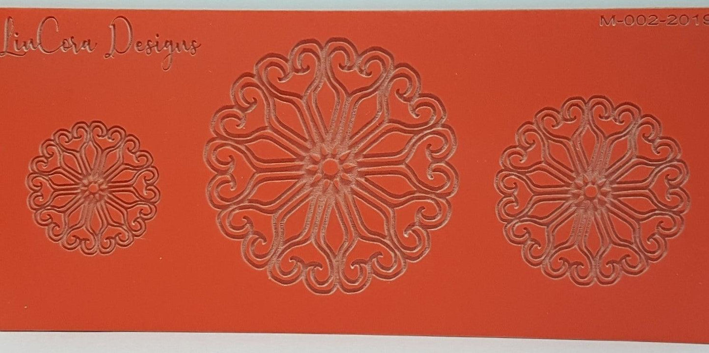 LinCora Mandala Texture Mat 002