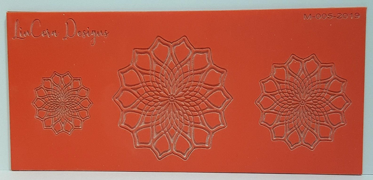 LinCora Mandala Texture Mat 005