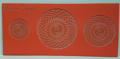 LinCora Mandala Texture Mat 007