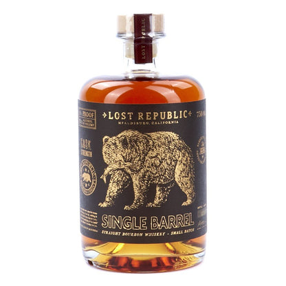Lost Republic - Single-Barrel Cask-Strength Straight Bourbon (750ML)