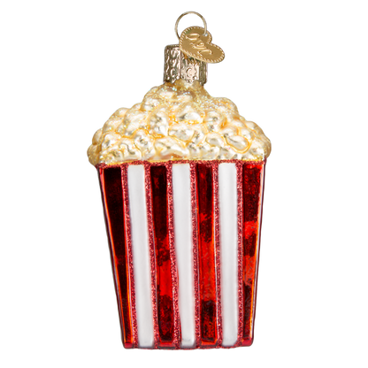 Popcorn Glass Ornament