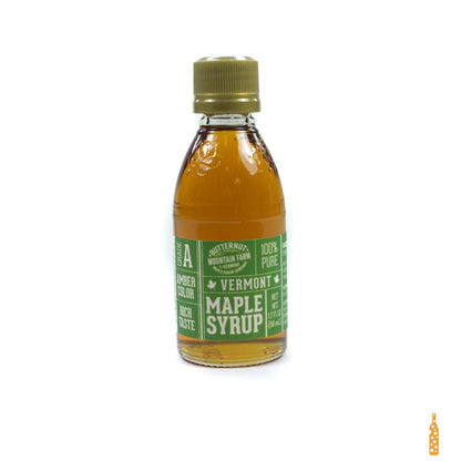 Amber Color Rich Taste Maple Syrup 1.7 oz Glass Bottle