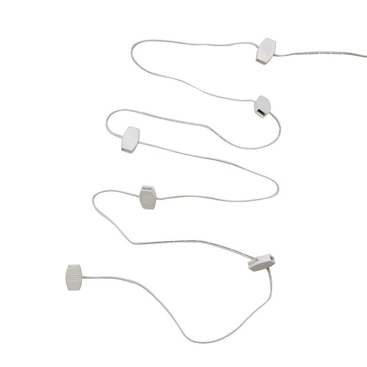 USB Power Extension Cord+ With White Wire and 12 Ports