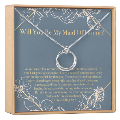 Maid of Honor Necklace, Multiple Styles