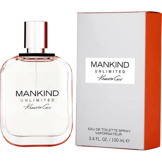 Kenneth Cole Mankind Unlimited Eau de Toilette EDT 3.4 oz Cologne for Men