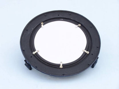 Rustic Blue Aluminum Deluxe Class Decorative Ship Porthole Mirror 12""