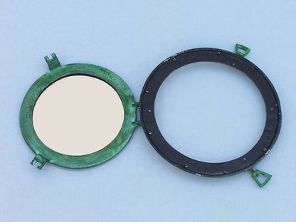Deluxe Class Titanic Shipwrecked Decorative Ship Porthole Mirror 8""