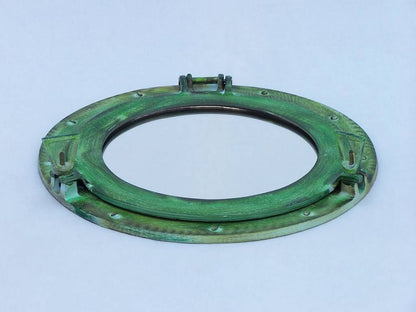 Brass Deluxe Class Titanic Shipwrecked Decorative Ship Porthole Mirror 15""