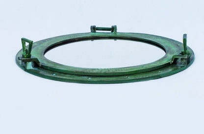 Brass Deluxe Class Titanic Shipwrecked Decorative Ship Porthole Mirror 20""