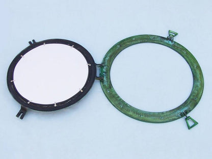 Brass Deluxe Class Titanic Shipwrecked Decorative Ship Porthole Window 17""