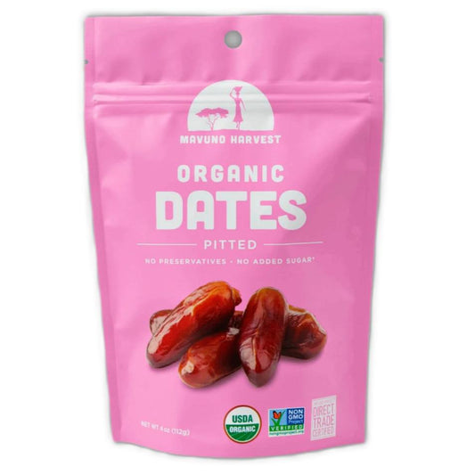 Mavuno Harvest - Organic Pitted Dates (4OZ)