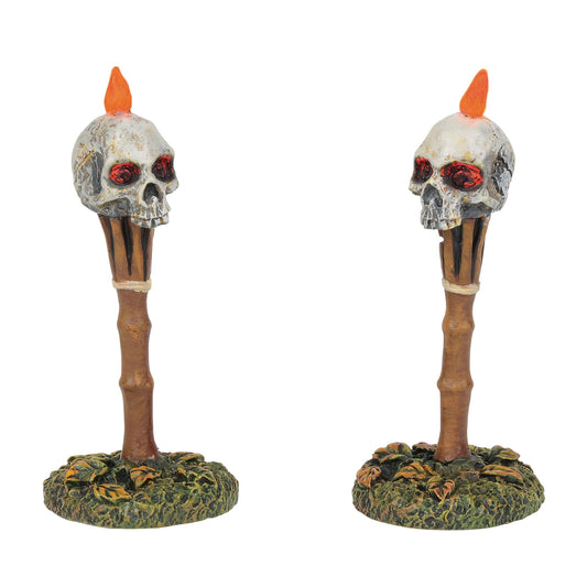 Lamp Posts - Lit Nightmares (set of 2)