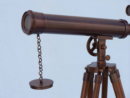 Floor Standing Bronzed Griffith Astro Telescope 50""
