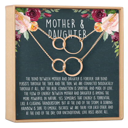 Mother & Daughter Necklace, Multiple Styles