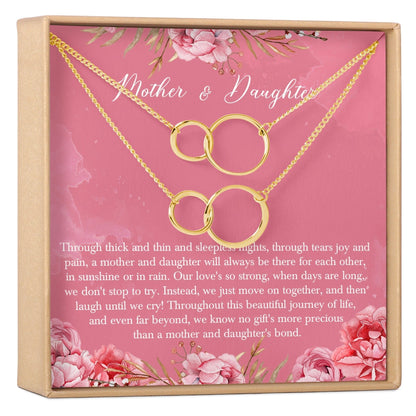 Mother & Daughter Necklace, Multiple Styles