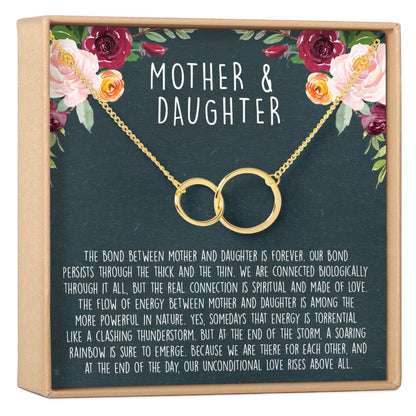 Mother & Daughter Necklace, Multiple Styles
