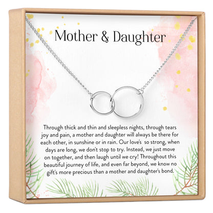 Mother & Daughter Necklace, Multiple Styles