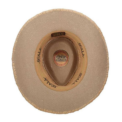 Scala Puerto- Straw Fedora Hat