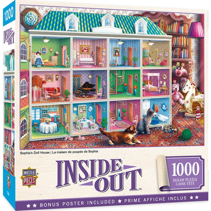 Inside Out - Sophia's Doll House 1000 Piece Puzzle