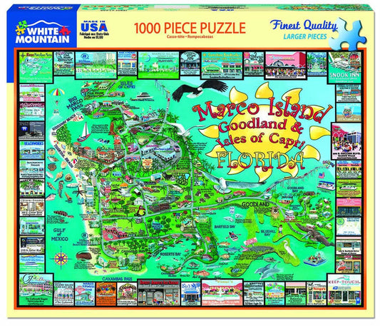 Marco Island, FL - 1000 Piece Jigsaw Puzzle