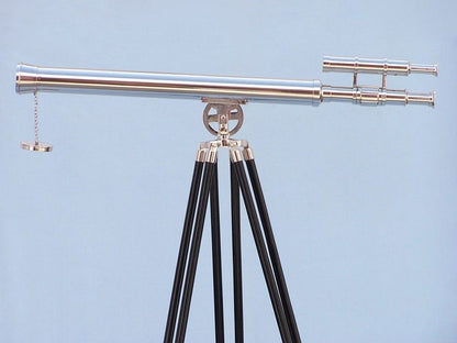 Floor Standing Chrome Griffith Astro Telescope 64""