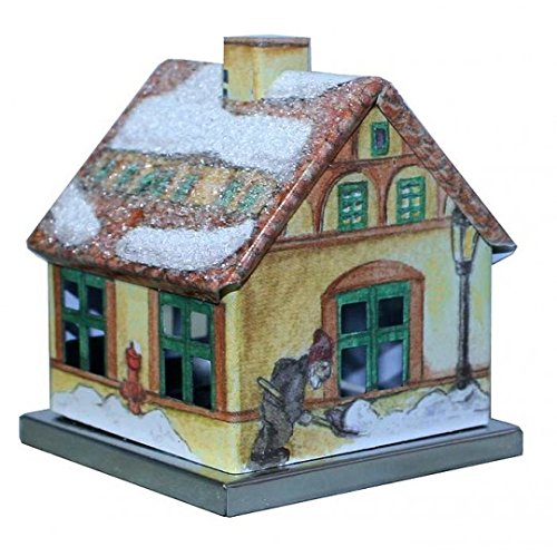 Knox Metal Incense Smoker House - Yellow House