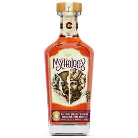 Mythology Distillery - Syrah-Finished Straight Whiskey (750ML)