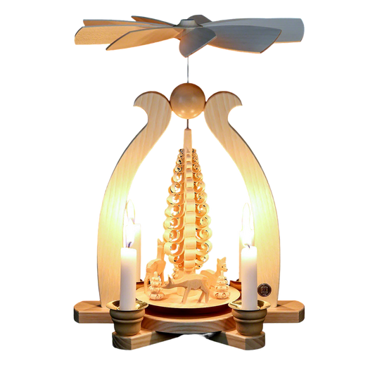 Pyramid Arch - Deer - Hand Carved