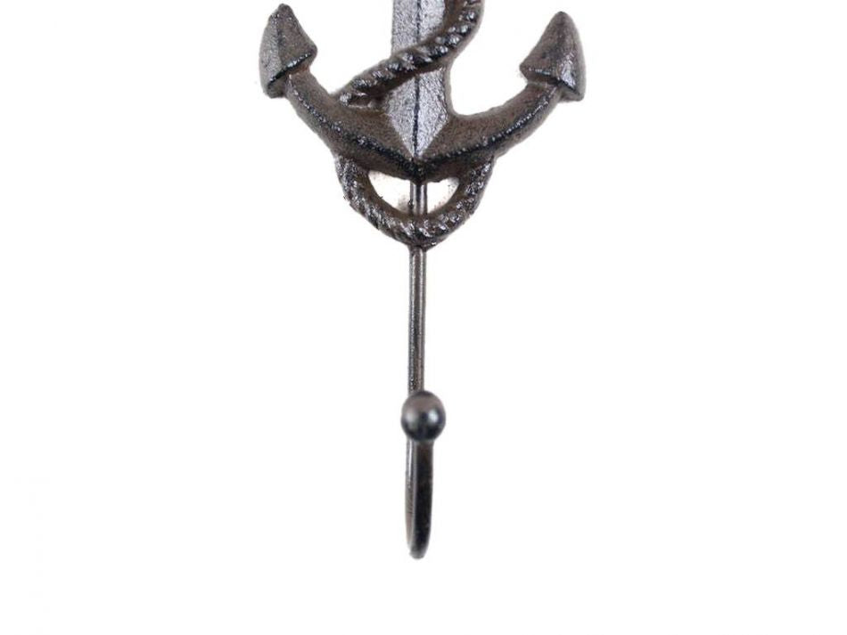 Cast Iron Anchor Hook 7""