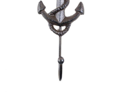 Cast Iron Anchor Hook 7""