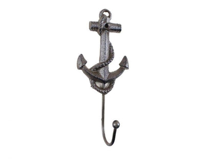 Cast Iron Anchor Hook 7""