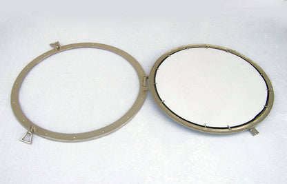 Deluxe Class Chrome Decorative Ship Porthole Mirror 30""