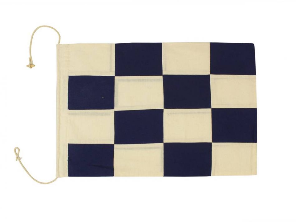 Set of 26 - Decorative Cloth Nautical Alphabet Flags 20""