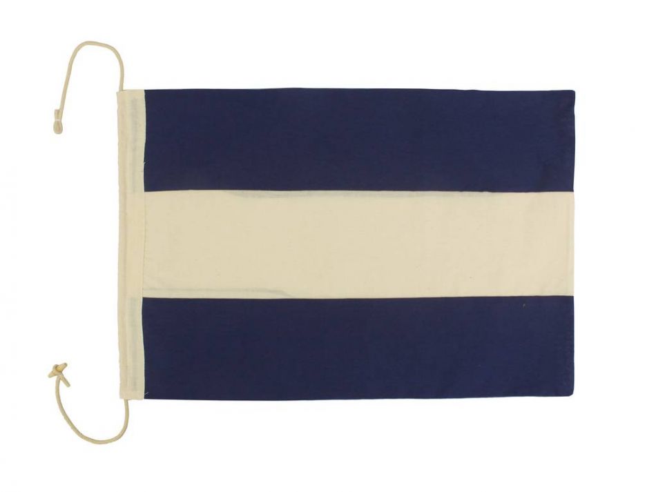 Set of 36 - Decorative Cloth Nautical Alphabet and Number Flags 20""