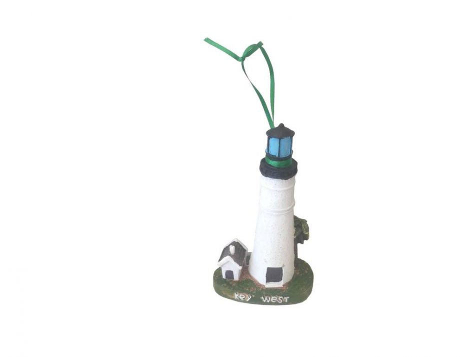 Key West Lighthouse Christmas Tree Ornament 6""